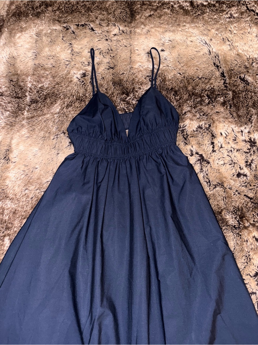 Aritzia Midi Dress in Navy